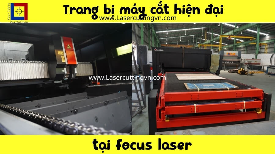 máy cắt laser tiên tiến nhất hiện nay của hãng AMADA và MAZAK